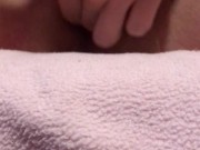 Zoomed pussy fingering. Tight virgin girl masturbate 13/16