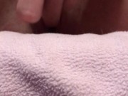 Zoomed pussy fingering. Tight virgin girl masturbate 2/16