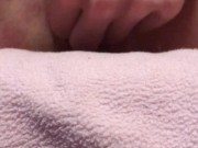 Zoomed pussy fingering. Tight virgin girl masturbate 6/16