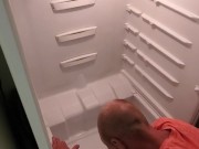 Squeaky Clean Fridge - Cute Boy Spring Cleaning - Need Your Box Cleaned? 14/16