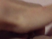 Virgin girl is fingering her tight pussy 14/16