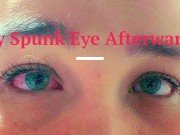 Dirty British Slut Gets Cumshot In The Eye 16/16