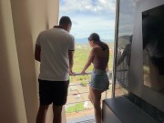 Le doy una gran cogida a mi nueva vecina de conjunto, y terminamos en mi apartamento follando duro. 5/16