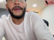 Le chupo la enorme verga a mi nuevo jefe despues de terminar la entrevista de trabajo 2/16