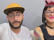 Le chupo la enorme verga a mi nuevo jefe despues de terminar la entrevista de trabajo 5/16