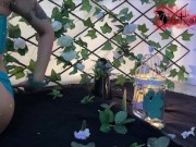 Para celebrar el dia de san patricio decido tomar una enorme verga en mi boca 4/16