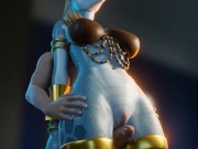 Lizard Girl Lets You Fuck Her Thick Thighs 6/16