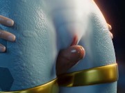 Lizard Girl Lets You Fuck Her Thick Thighs 9/16