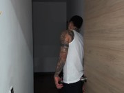 DESCUBRÍ A CHICO VOYEUR ESPIÁNDOME MIENTRAS ME MASTURBABA Y LO HICE FOLLARME DURO-SALOMÉ GIL 2/16