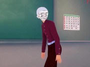 Kuroka & Irina Lesbian Sex | HS DXD NTR Madness 6 | Full Movie on Patreon Fantasyking3 15/16