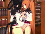 Kuroka & Irina Lesbian Sex | HS DXD NTR Madness 6 | Full Movie on Patreon Fantasyking3 5/16