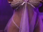 Sex Doll Alina Fucked in purple see through camisole 4/16