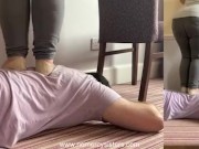 Mistress Harley - Head/Back trampling and breaking in new ballet shoes 15/16