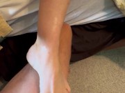 Maiden rubs sloppy wet pussy with wand, begs for fingers and dick. Loud orgasms 6/16