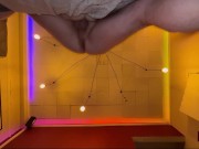 Lay under me and watch me fuck until I pull out and cum all over you!  OnlyFans : ScottyNaughty420 9/16