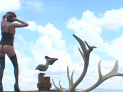 Leah Stevenson gets her pussy and ass fucked by two men 2/16