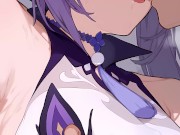 Ganyu and Keqing will make you cum 5 times! - Genshin Impact JOI 3/16