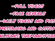 Fit Babe In Nipple Clamps And Leather Sucks For Load On Huge Tits! The Mandy FoXXX 1/16