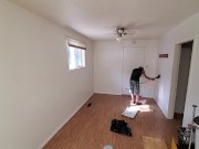 Cute Boy Deep Cleans Living Room - Washing & Scrubbing 5/16