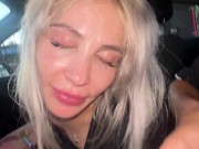 Сосу член своего парня пока он за рулем 14/16