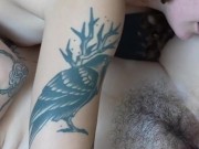 Je la gode pendant qu'il me baise - Française et Quebecois trio hard sex 8/16