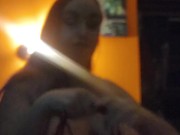 Stood up and tied up 5/16