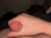 Busting a huge nut got me shaking on hangover 10/16