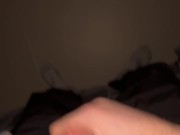 Busting a huge nut got me shaking on hangover 2/16