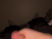 Busting a huge nut got me shaking on hangover 5/16