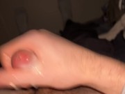 Busting a huge nut got me shaking on hangover 9/16