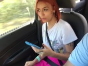 rich redhead lets me use control of her vibrator. 2/16