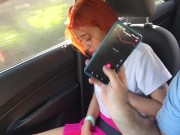 rich redhead lets me use control of her vibrator. 8/16