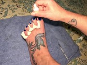 Lets Paint My Toes 6/16