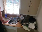 A Sink Full Of Dishes & One Cute Cabana Boy 10/16