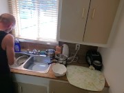 A Sink Full Of Dishes & One Cute Cabana Boy 13/16