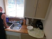 A Sink Full Of Dishes & One Cute Cabana Boy 15/16