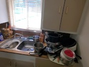 A Sink Full Of Dishes & One Cute Cabana Boy 2/16