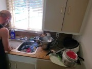 A Sink Full Of Dishes & One Cute Cabana Boy 8/16