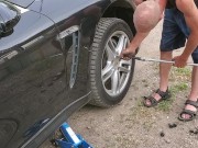 Greasy & Dirty - Changing My Porsche Tires 13/16