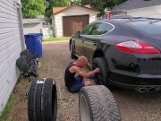 Greasy & Dirty - Changing My Porsche Tires 4/16