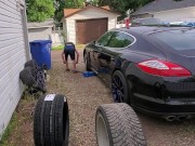 Greasy & Dirty - Changing My Porsche Tires 7/16