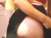 Cute blondes teaser of her ass 12/16