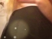 Cute blondes teaser of her ass 16/16