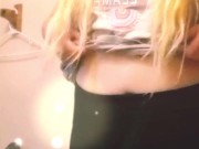 Cute blondes teaser of her ass 2/16