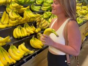 Publicly masturbating and flashing in my car and shopping braless for things to put in my pussy 5/16