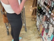 Publicly masturbating and flashing in my car and shopping braless for things to put in my pussy 8/16