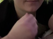pov: blowjob on the couch 2/16