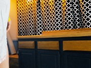 Femdom pegging sissy femboy with huge dildo. 1/16