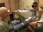 Angelica Heart Wears Her High Heels And Glasses While Servicing Penis- PervMilfsnTeens 7/16