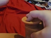 Goth taking dildo like a pro 9/16